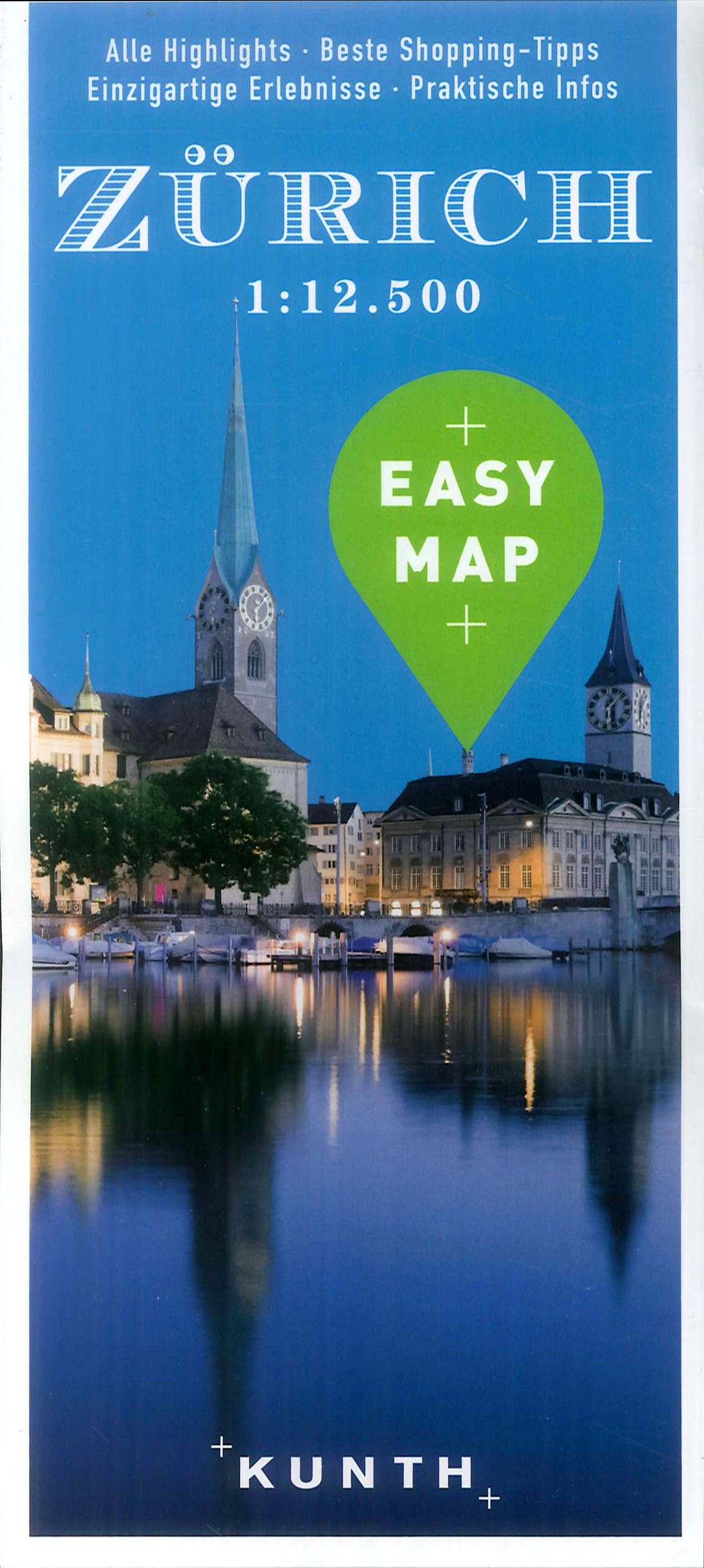 Easy Map. Zurich 1:12.500