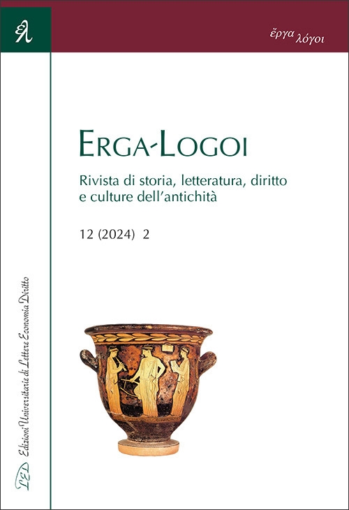 Erga-Logoi. Rivista di storia, letteratura, diritto e culture dell'antichità Vol …