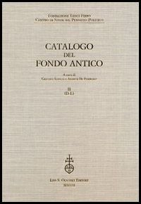Fondazione Luigi Firpo. Centro di Studi sul Pensiero Politico. Catalogo …