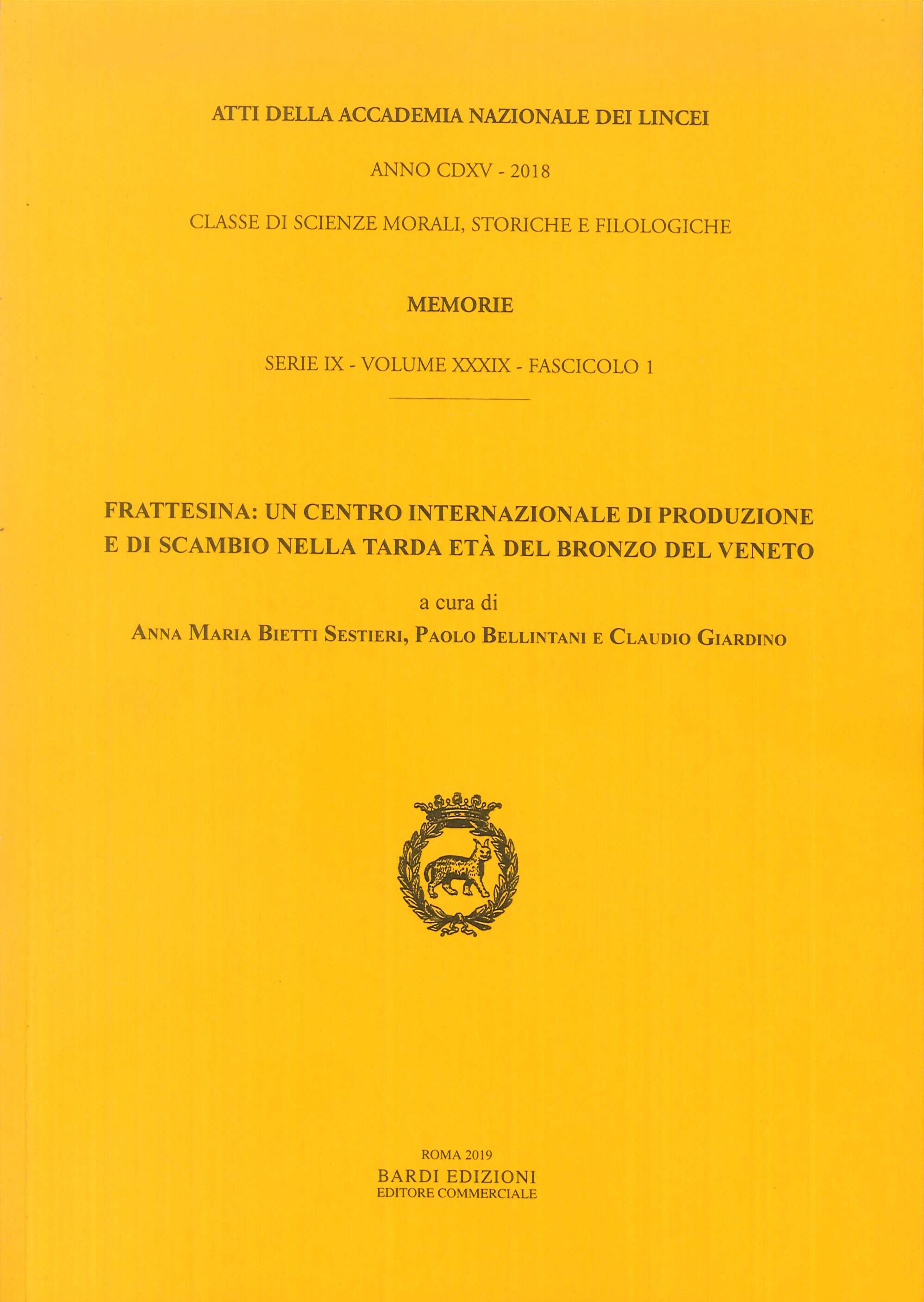Frattesina: un centro internazionale di produzione e di scambio nella …