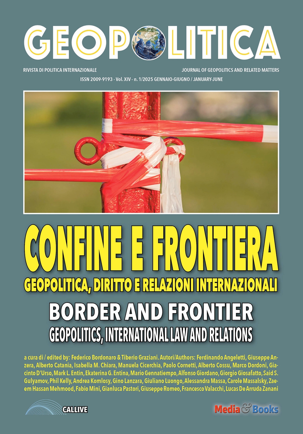 Geopolitica (2025). Vol. 1: Confine e frontiera. Geopolitica, diritto e …