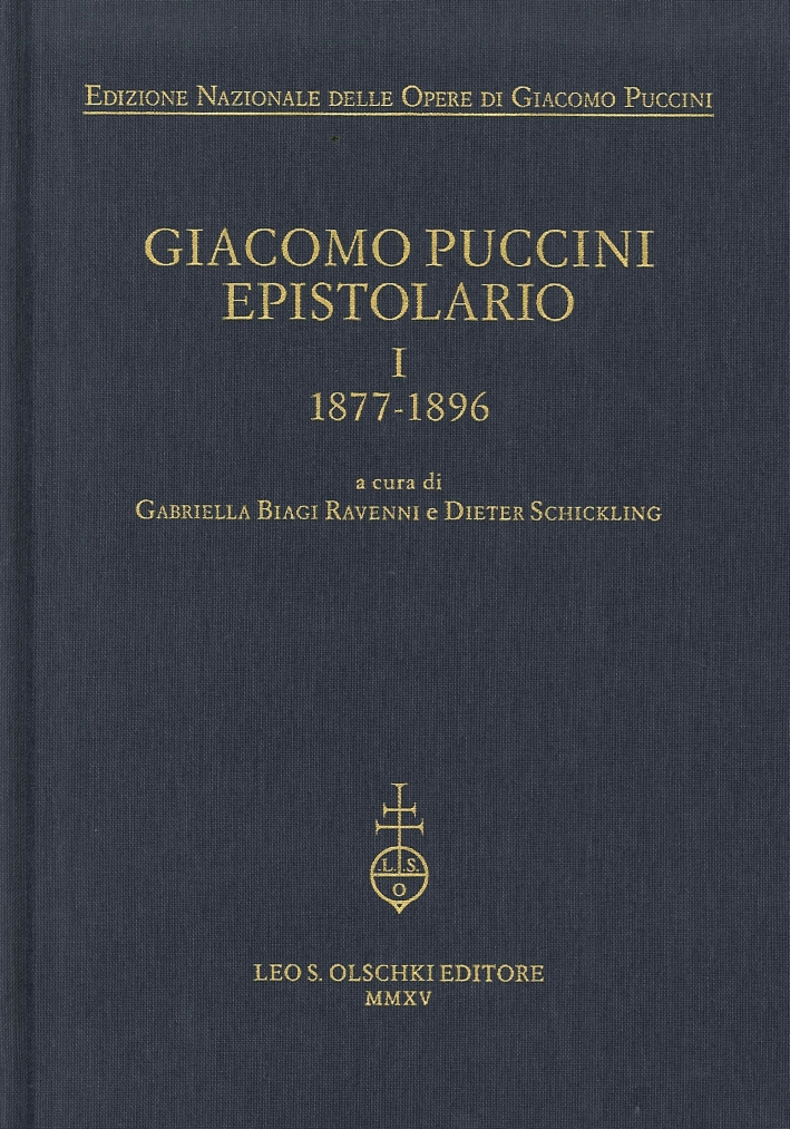 Giacomo Puccini. Epistolario. Vol. 1: 1877-1896