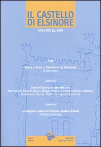 Il castello di Elsinore (2006). Vol. 54, Roma, Edizioni Carocci, …