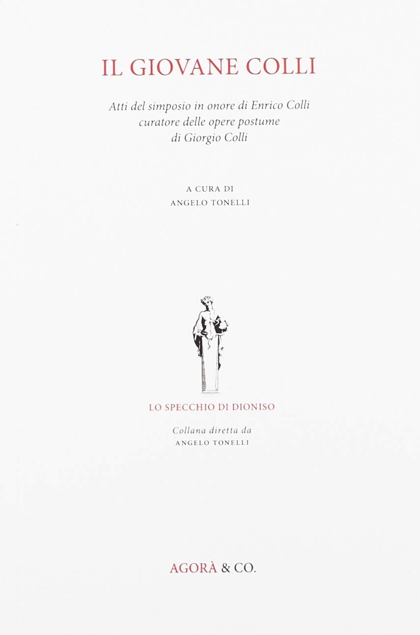 Il giovane Colli. Atti del Simposio in onore di Enrico …