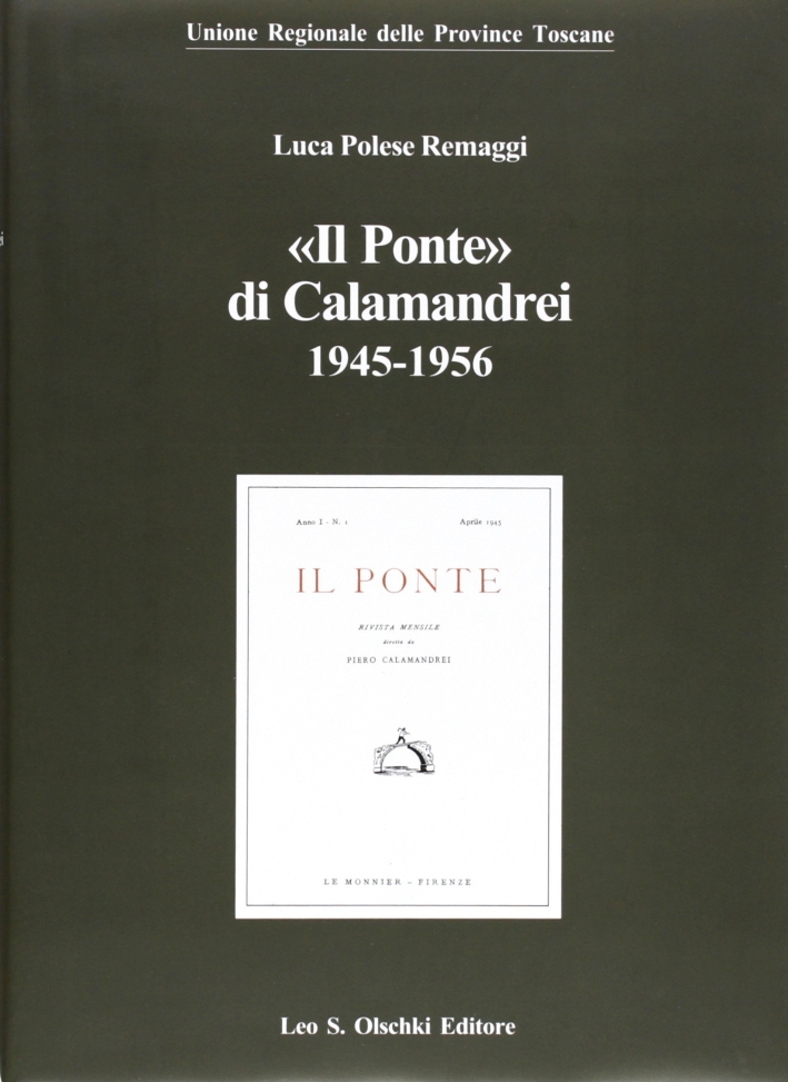 «Il ponte» di Calamandrei 1945-1956