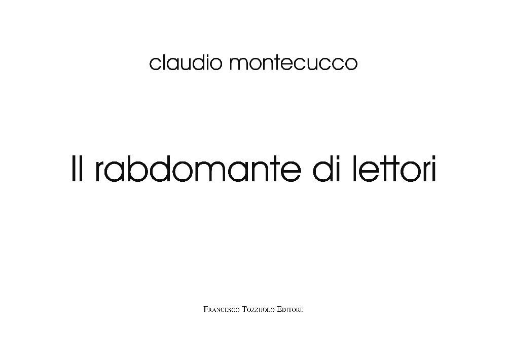 Il rabdomante di lettori