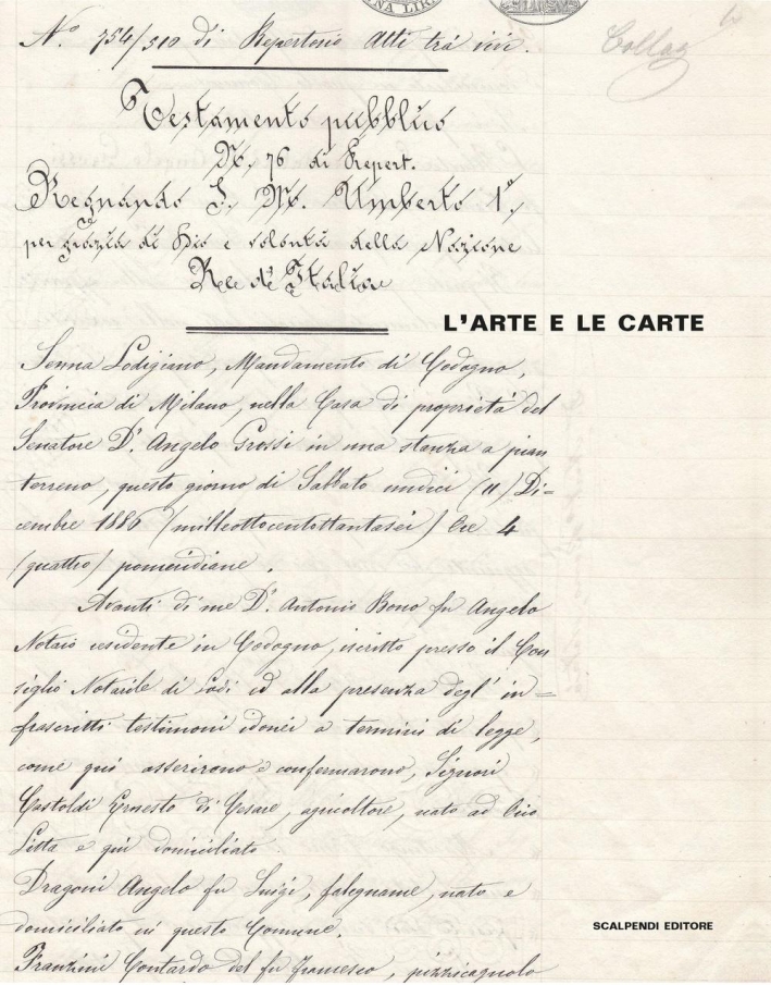 L'arte e le carte. Una pala d'altare, una Madonna vestita …