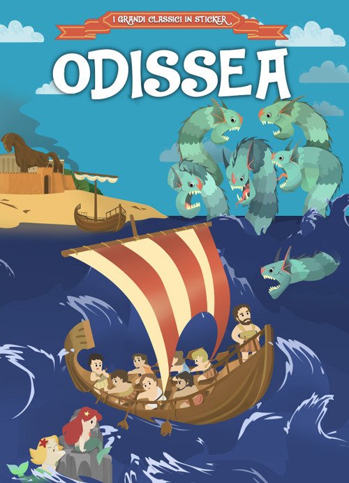 L'Odissea. I viaggi di Ulisse. Con adesivi
