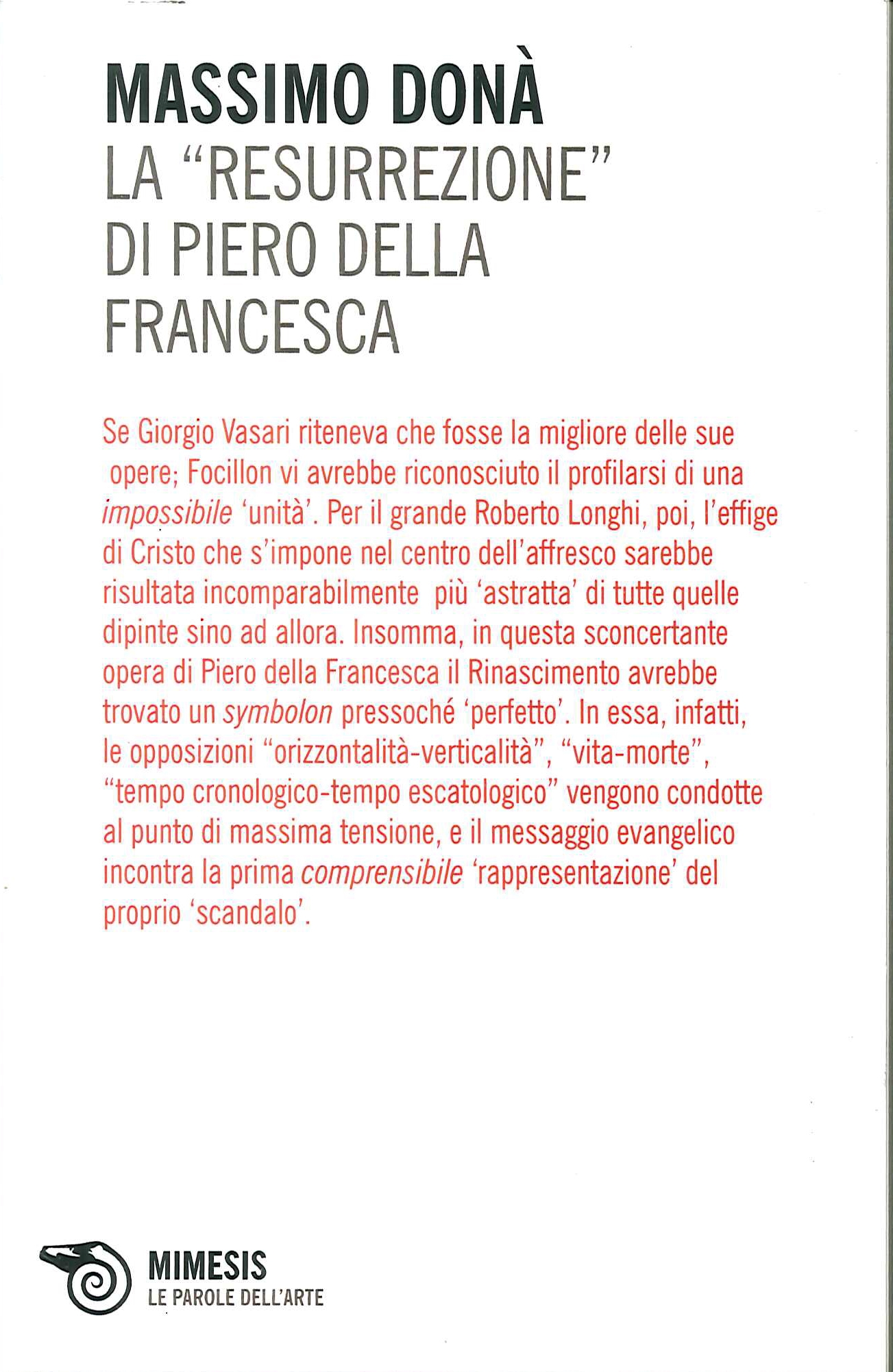 La "Resurrezione" di Piero della Francesca