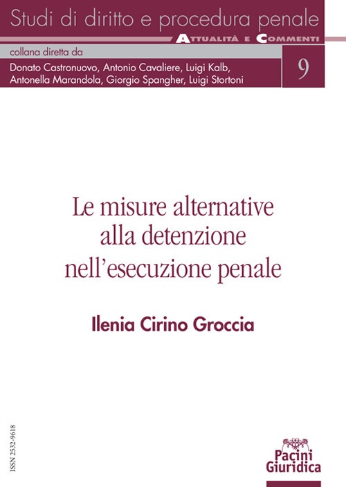 Le misure alternative alla determinazione nell'esecuzione penale