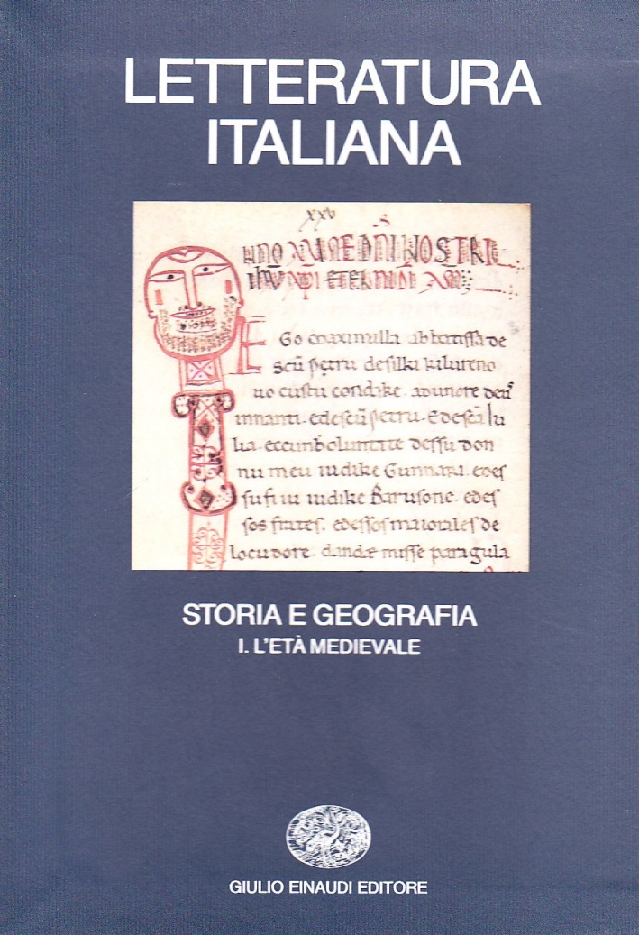 Letteratura italiana. Storia e geografia. Vol. 1: L'Età medievale