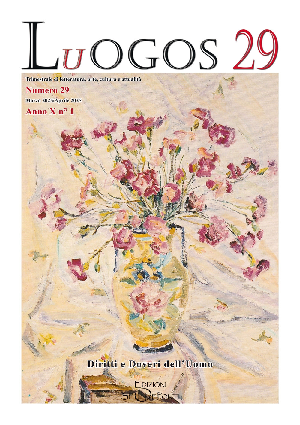 Luogos. Vol. 29: Non c'è giustizia, senza bellezza