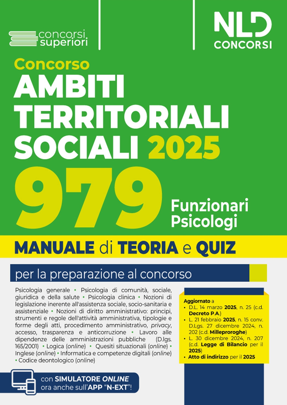 Manuale concorso ATS, Ambiti Territoriali Sociali, per 979 posti da …