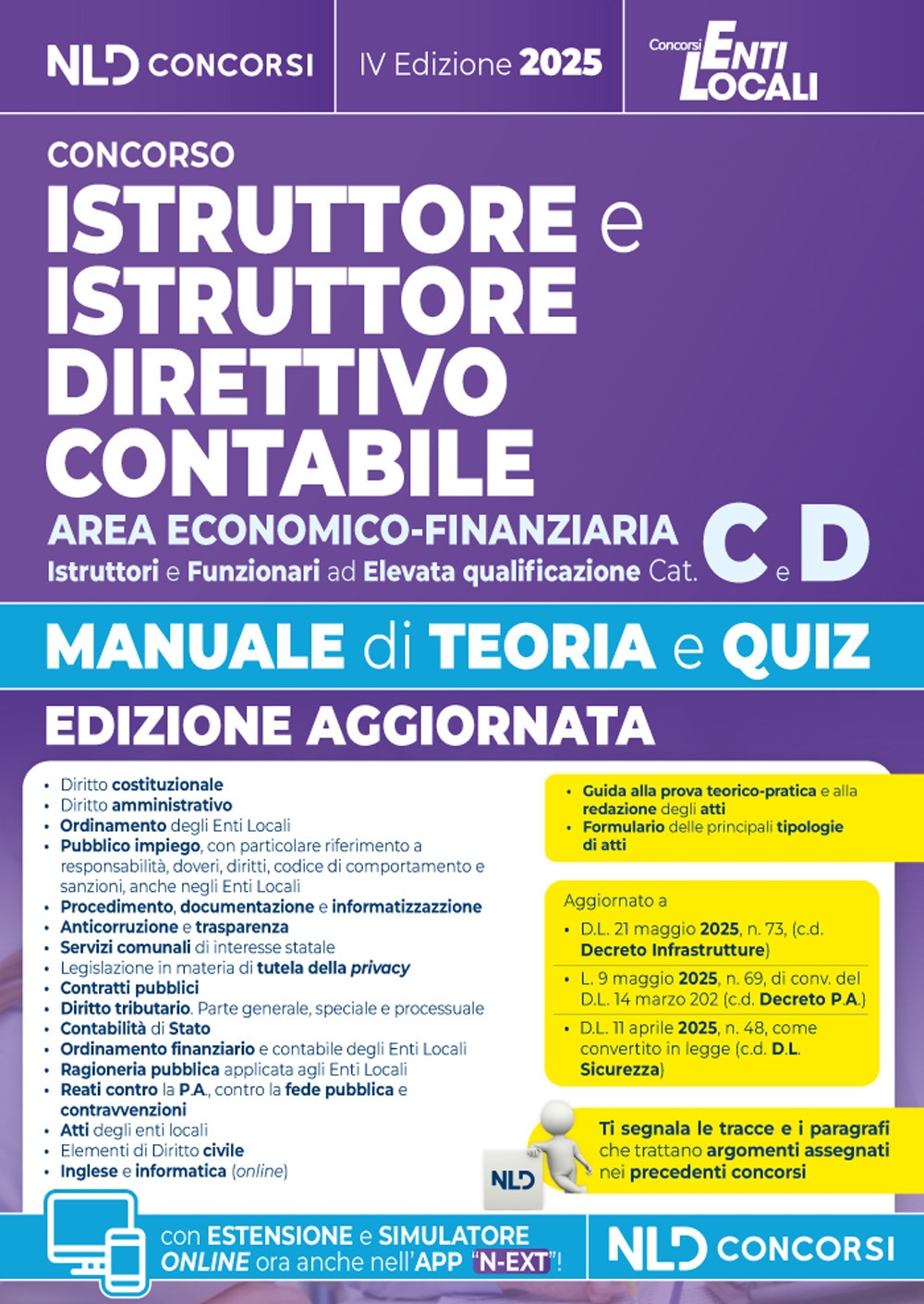Manuale istruttore e istruttore direttivo contabile area economico finanziaria cat. …