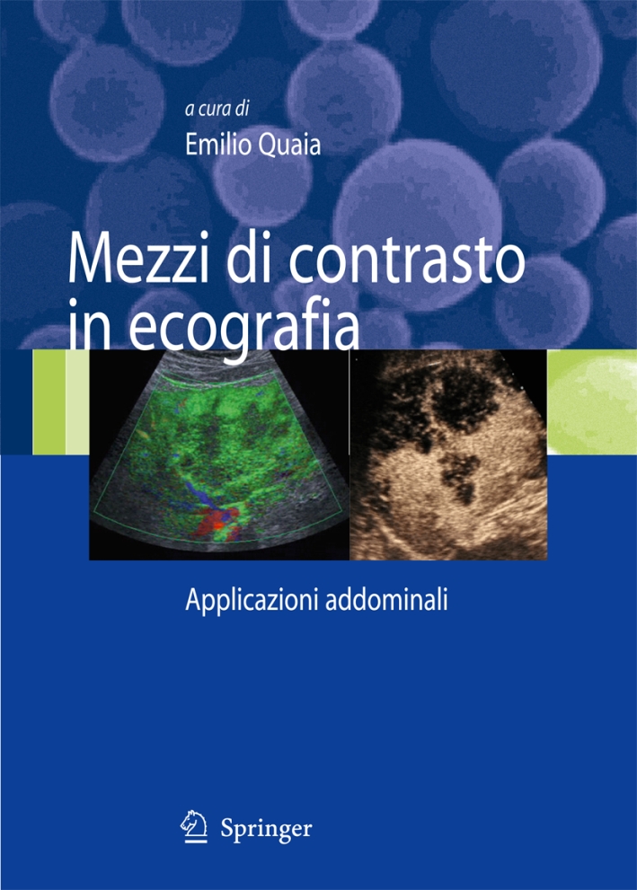 Mezzi di contrasto in ecografia. Applicazioni addominali