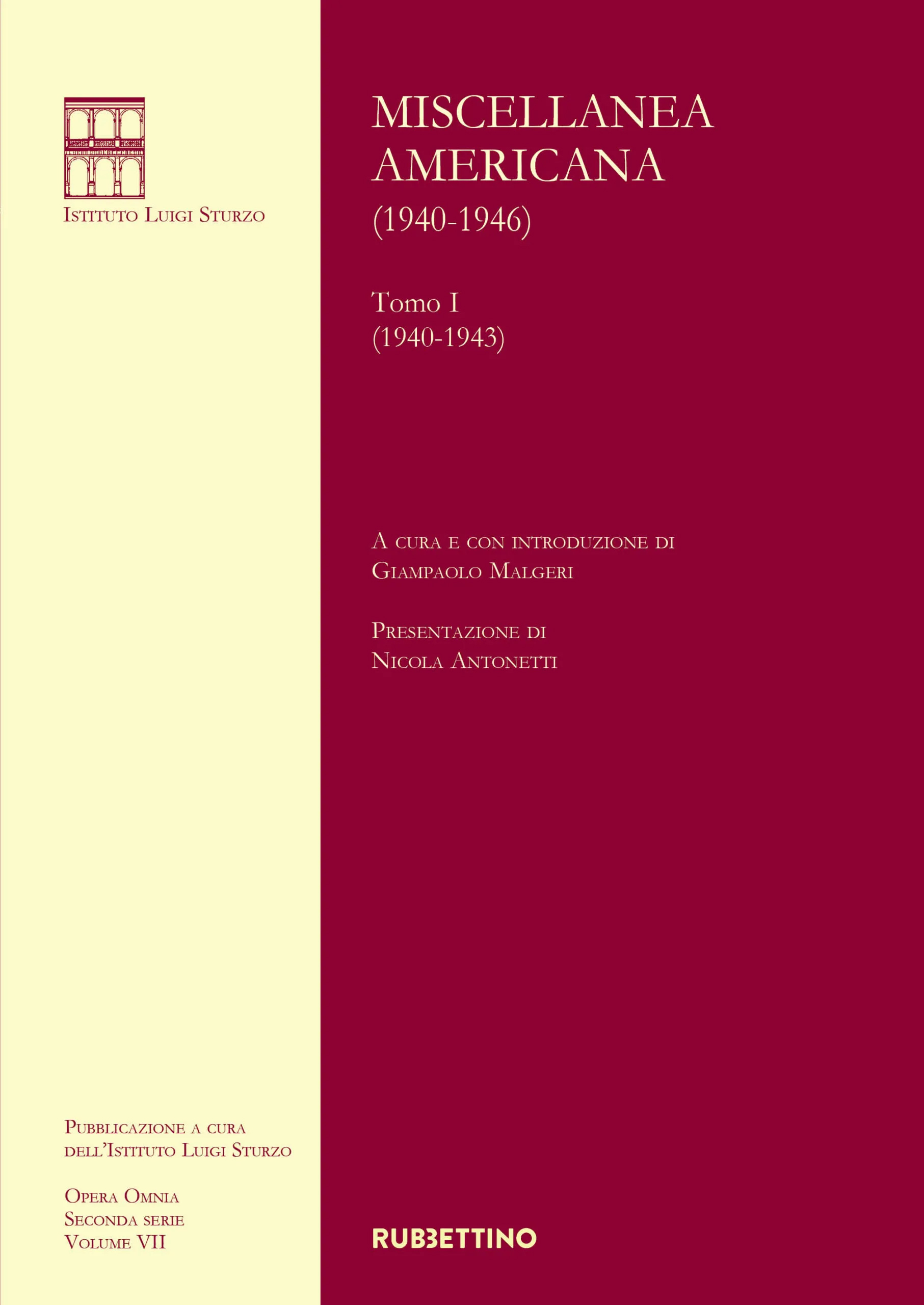 Miscellanea americana (1940-1946)