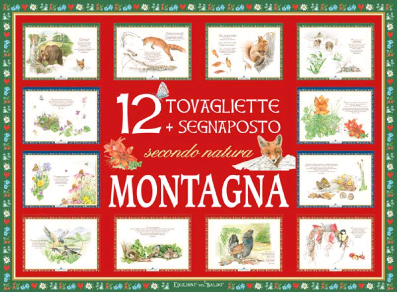 Montagna Secondo Natura - 12 Tovagliette + Segnaposto (60 Cav/40 …