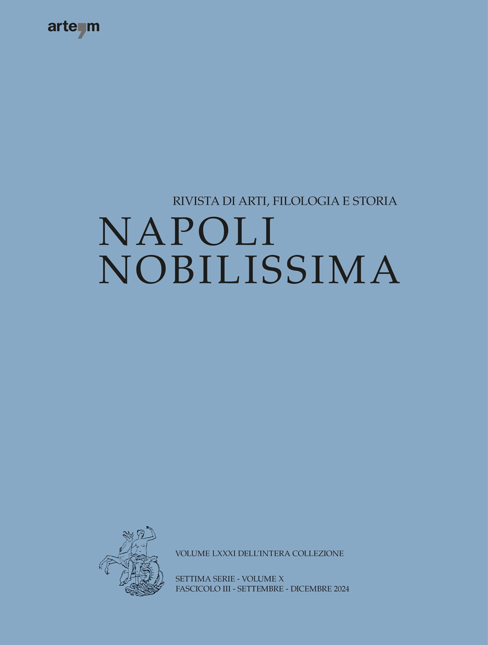 Napoli Nobilissima. Rivista di arti, filologia e storia (2024). Vol. …