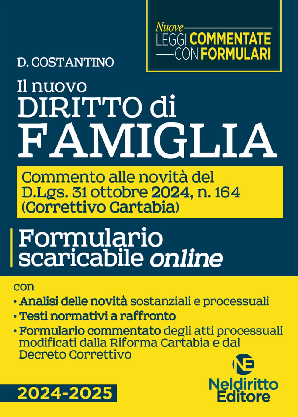 Nuovo diritto di famiglia aggiornato al decreto correttivo Cartabia