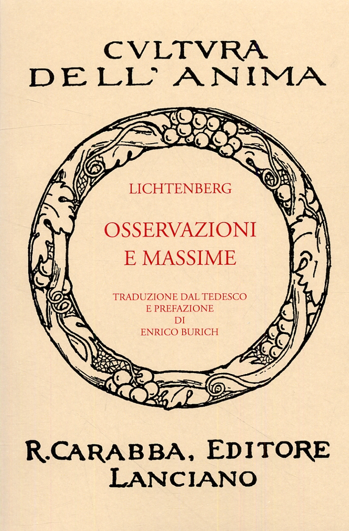 Osservazioni e massime