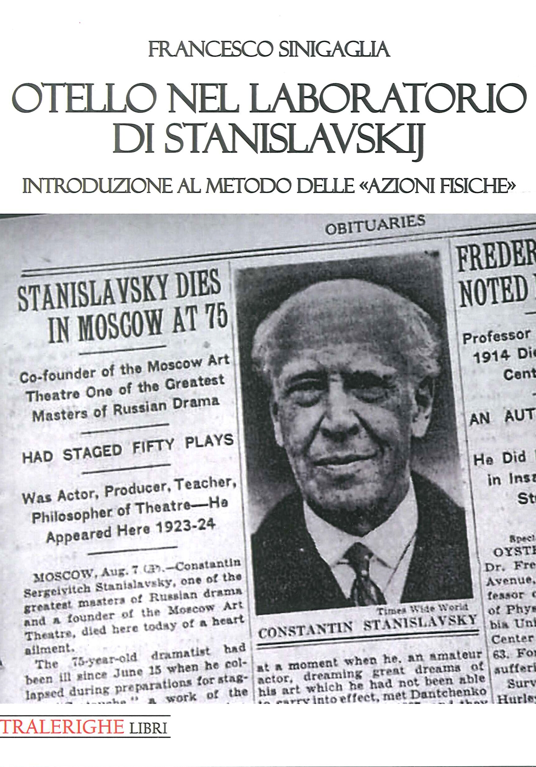 Otello nel laboratorio di Stanislavskij. Introduzione al metodo delle «azioni …