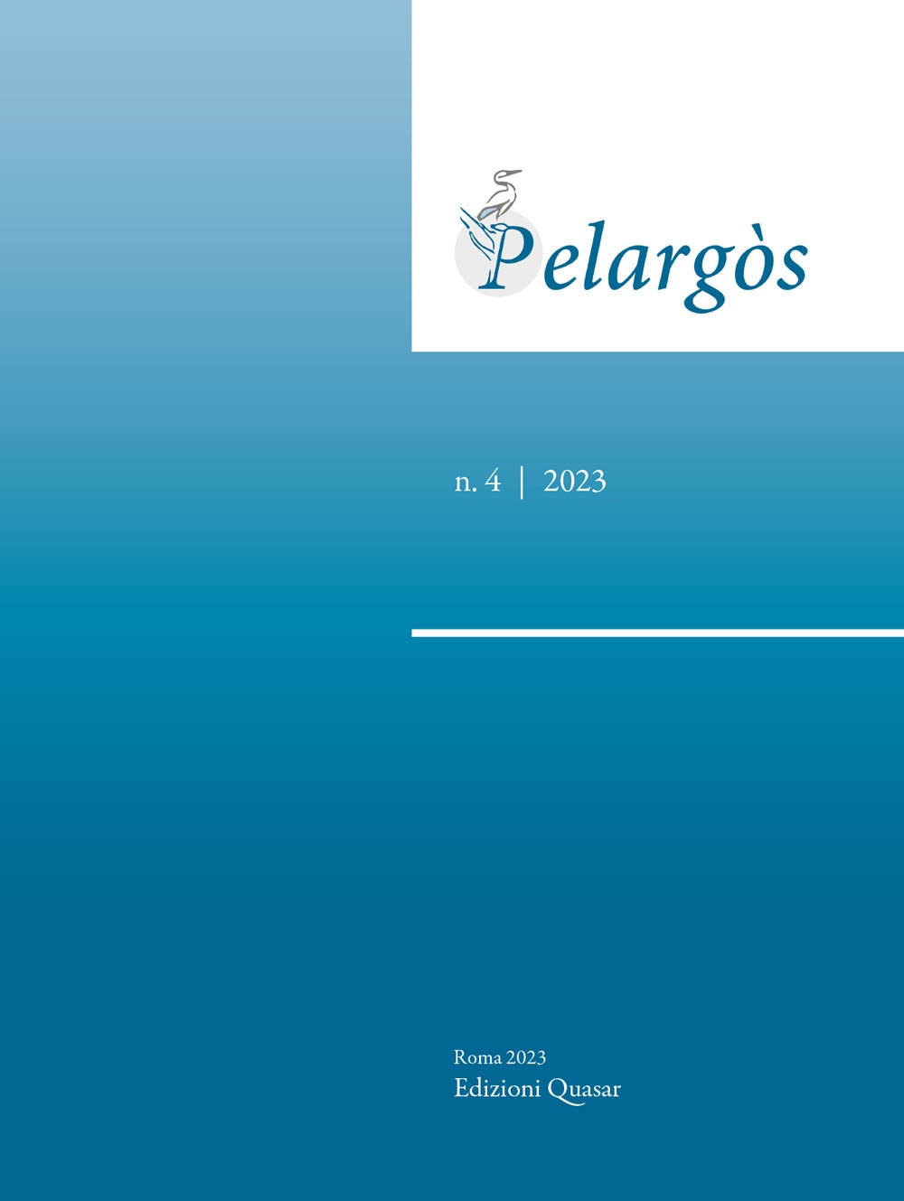 Pelargòs (2023). Vol. 4