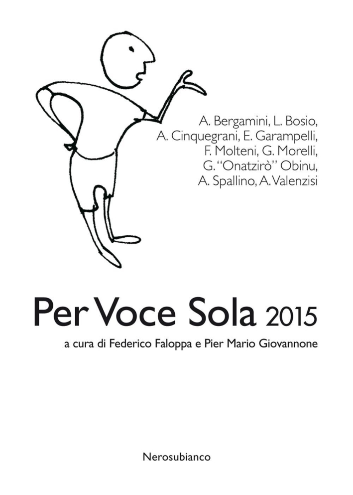 Per voce sola 2015, Cuneo, Nerosubianco, 1996