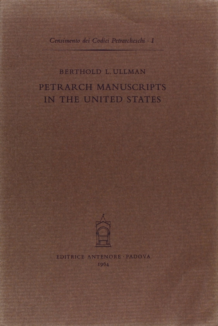 Petrarch manuscripts in the United States