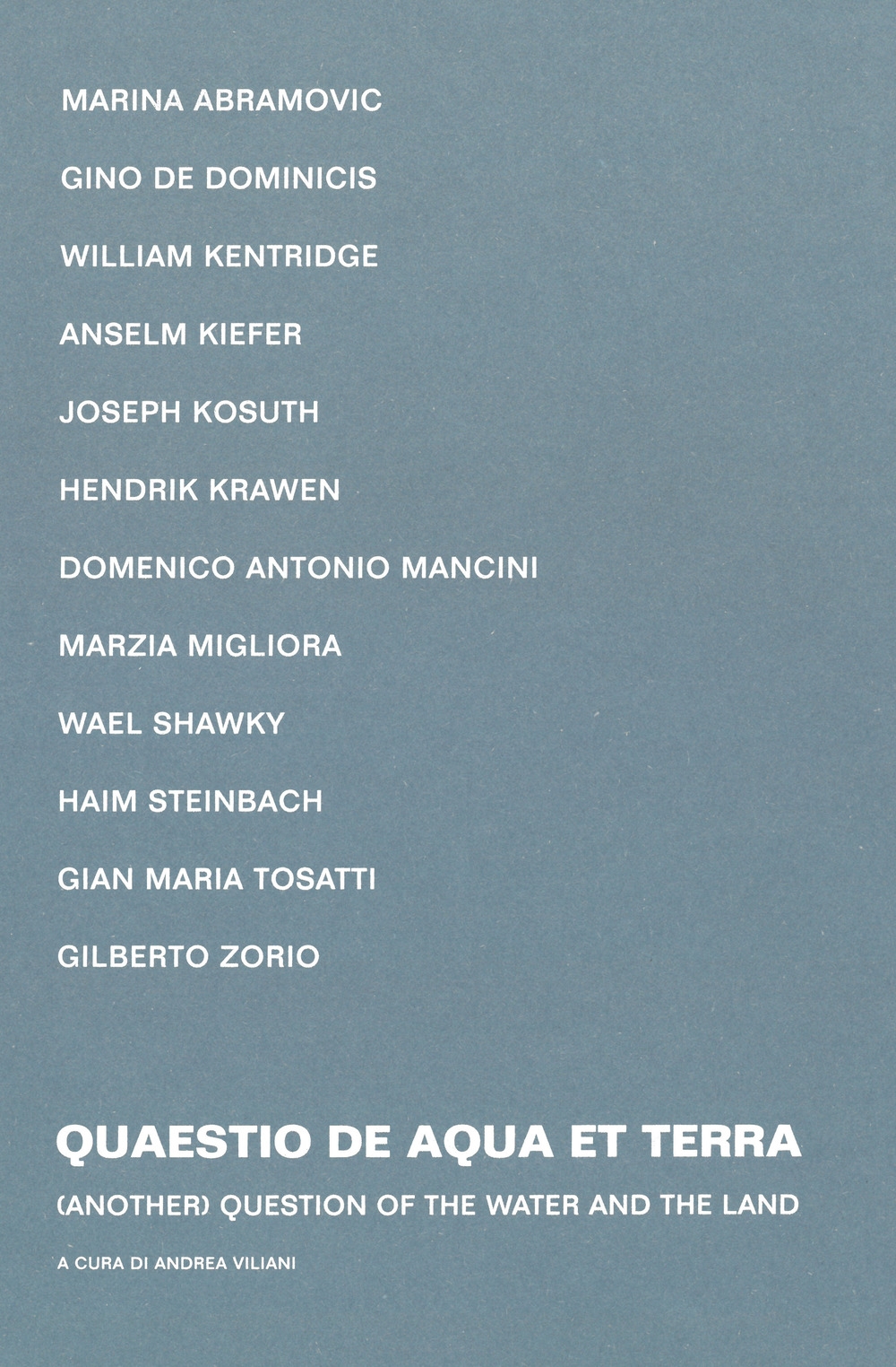 Quaestio de Aqua et Terra-Question of the Water and the …