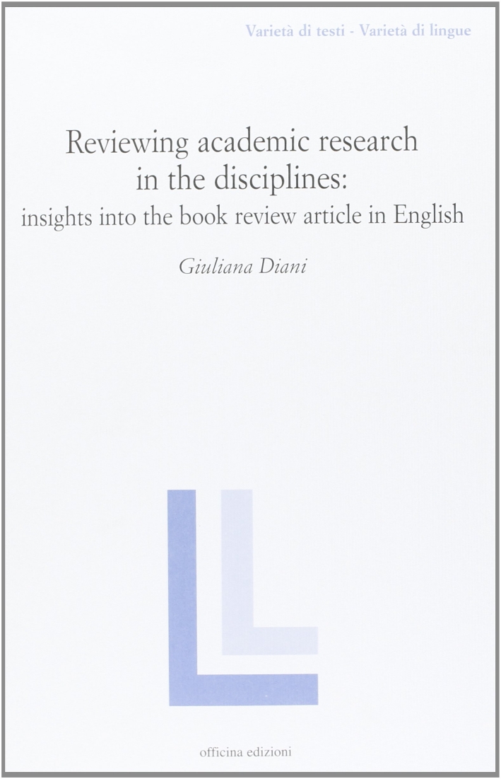Reviewing Academic Research in the Disciplines: Insights Into the Book …