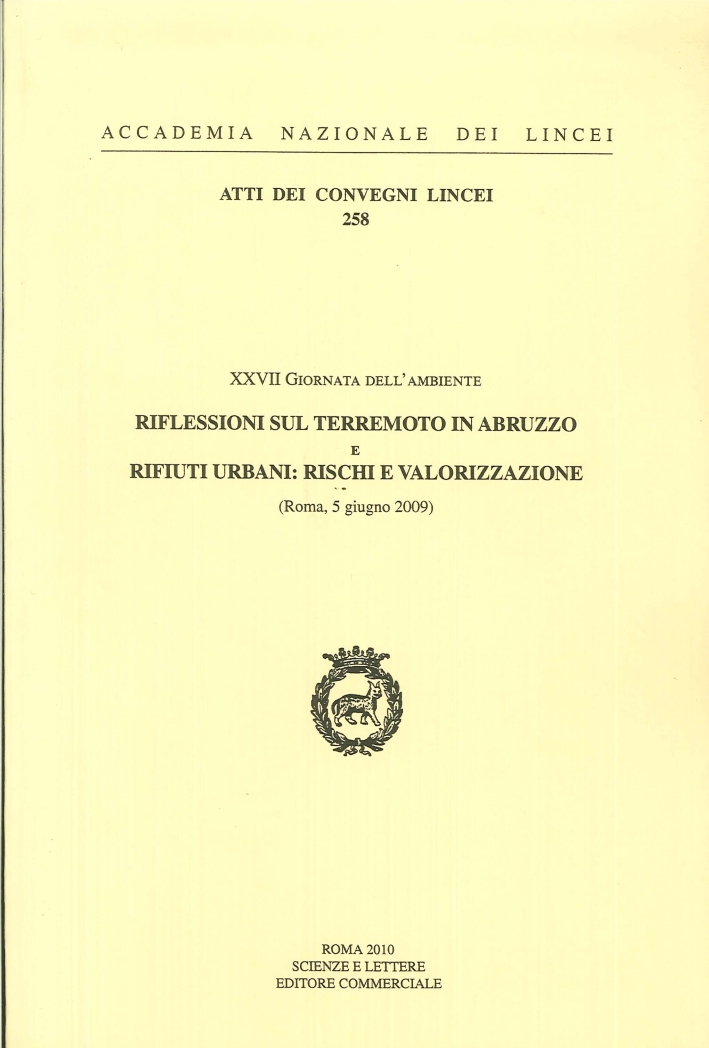 Riflessioni sul terremoto in Abruzzo e rifiuti urbani. Rischi e …