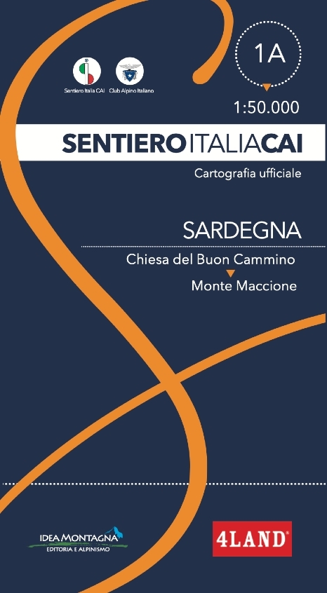 Sardegna. Da Sa Barva a Castiadas. scala 1:50.000