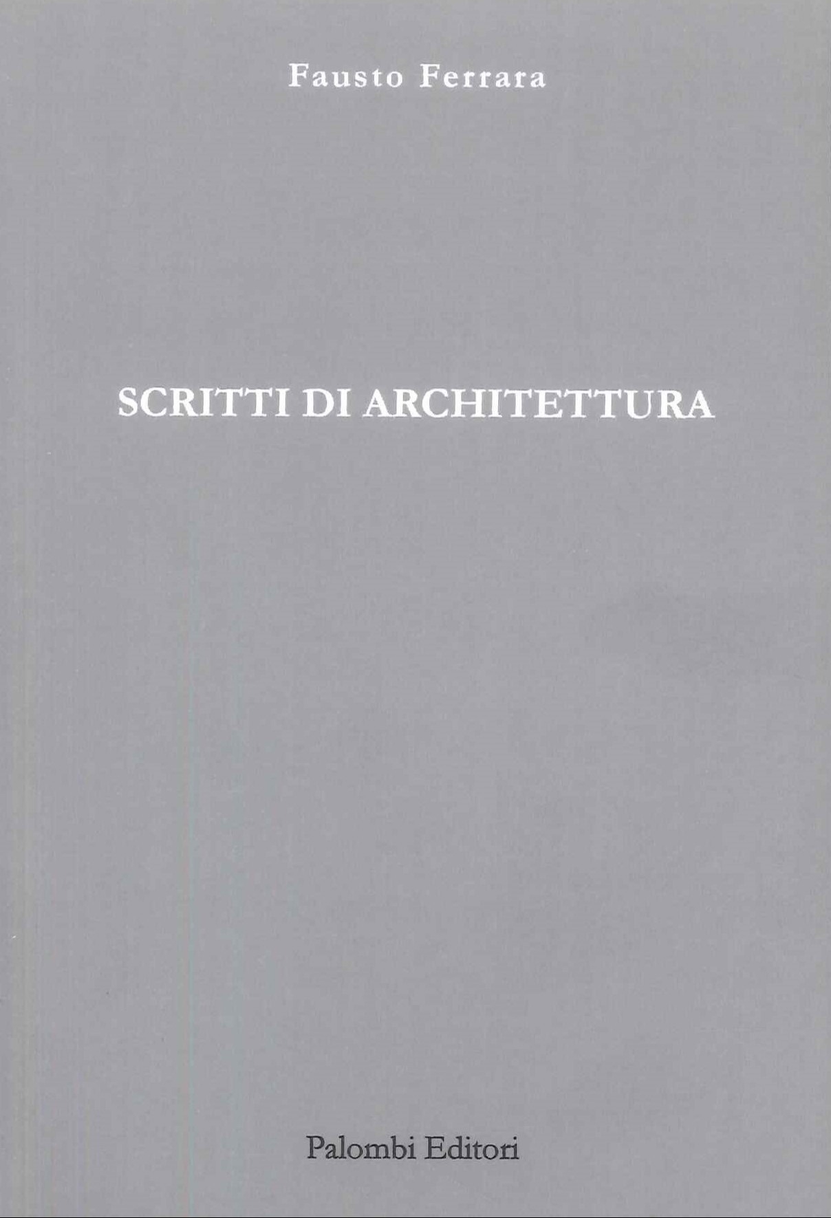 Scritti di Architettura