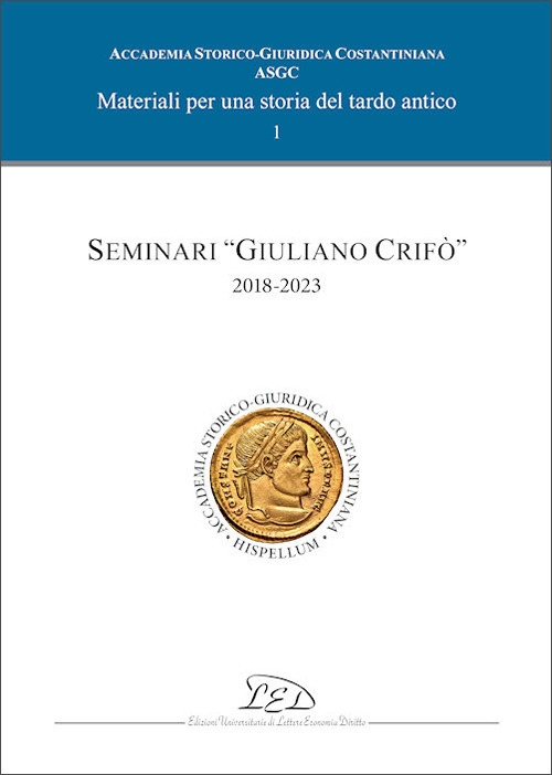 Seminari «Giuliano Crifò» 2018-2023