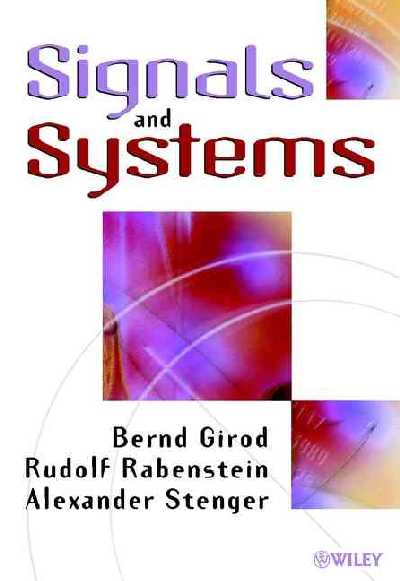 Signals and Systems, West Sussex, John Wiley & Sons, 2001
