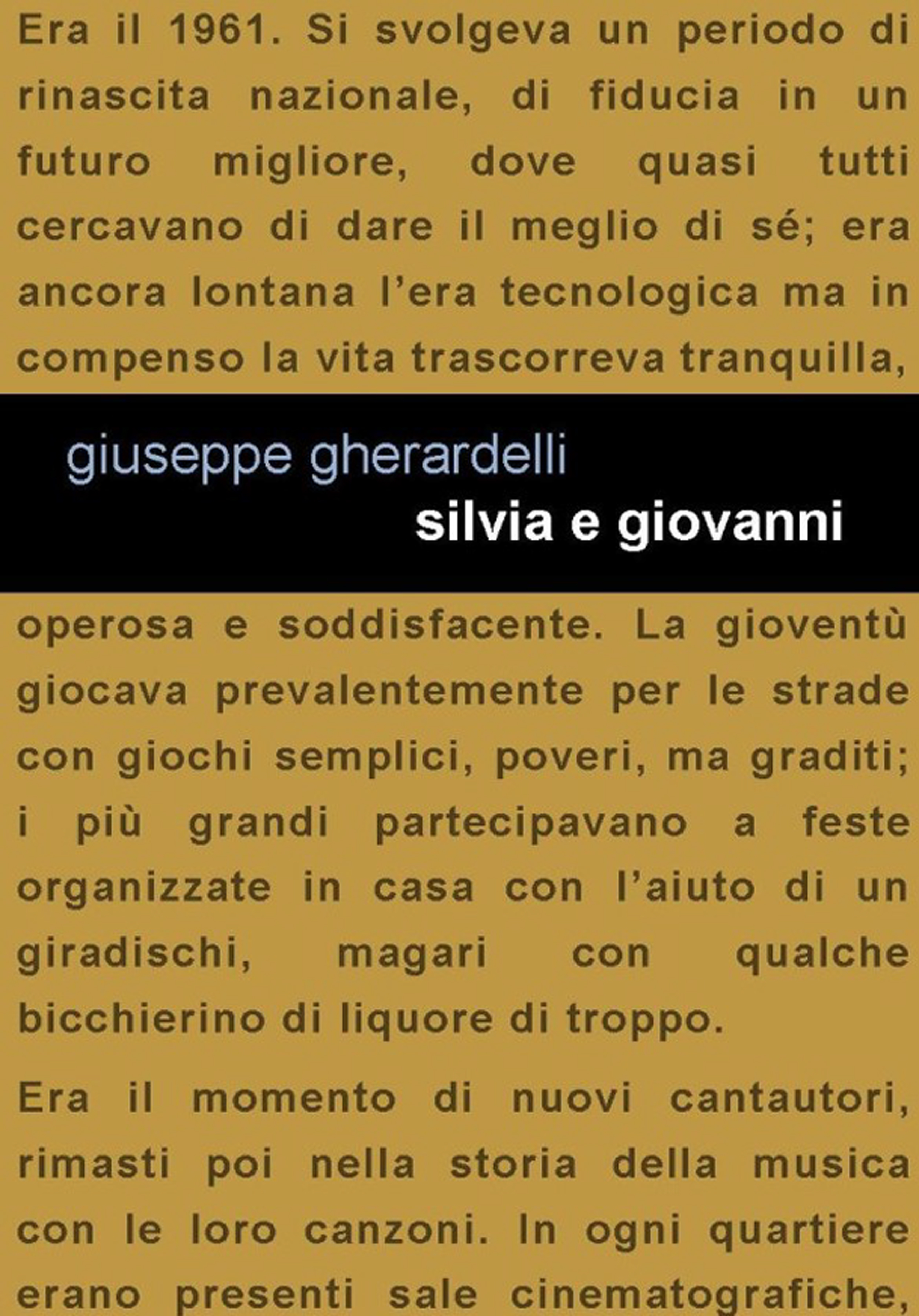 Silvia e Giovanni