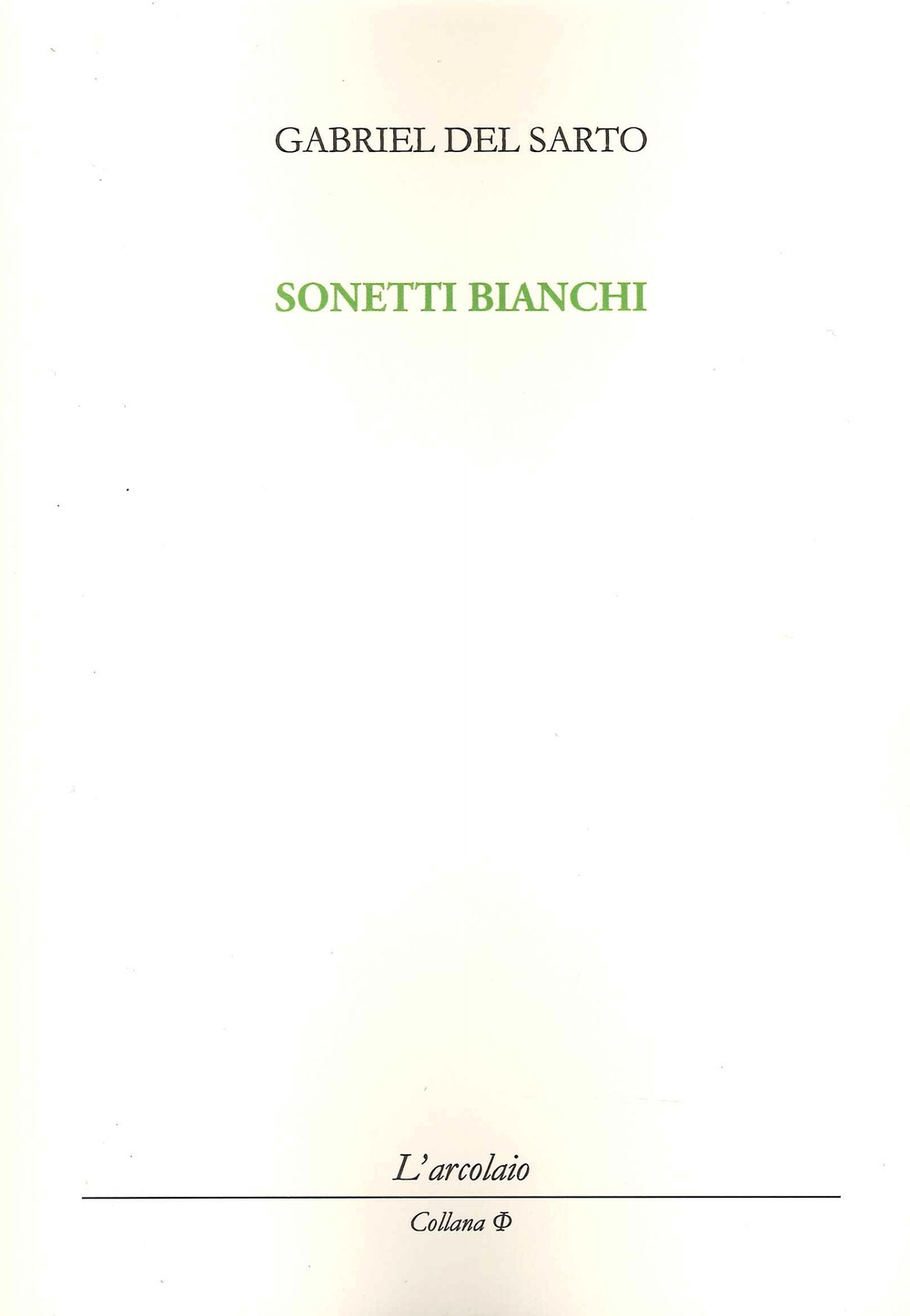 Sonetti Bianchi