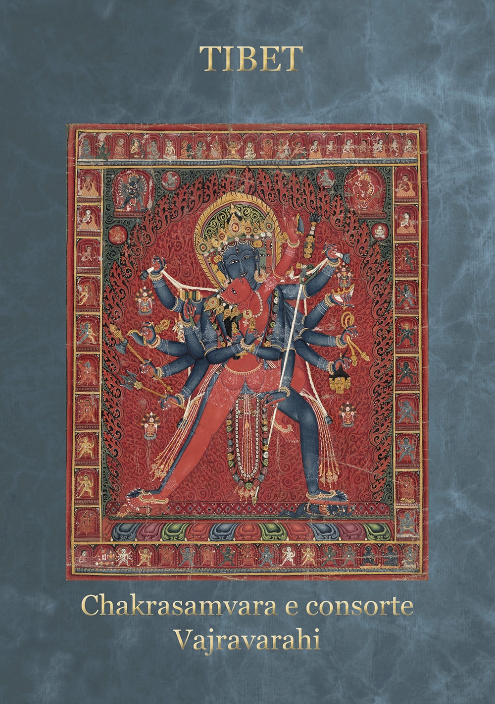 Tibet Chakrasamvara e consorte Vajravarahi