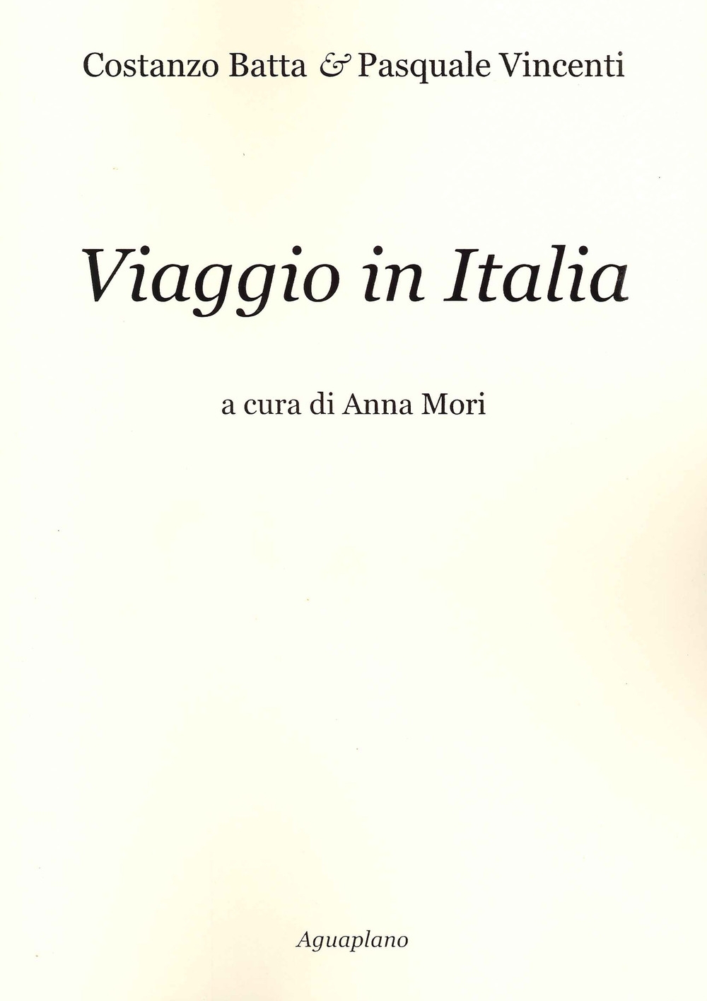 Viaggio in Italia.