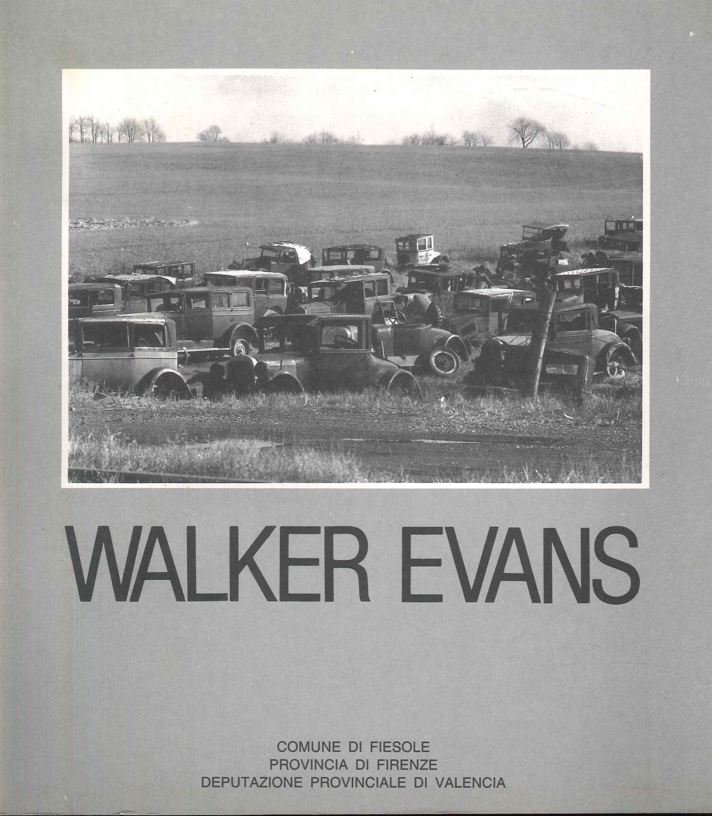Walker Evans. Fiesole, Palazzina Mangani 29 Marzo - 1 Maggio …