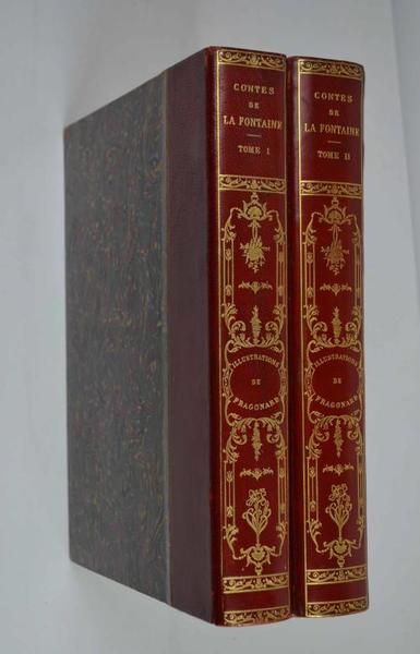 Contes. avec illustrations de Fragonard. Réimpression de l'édition de Didot, …