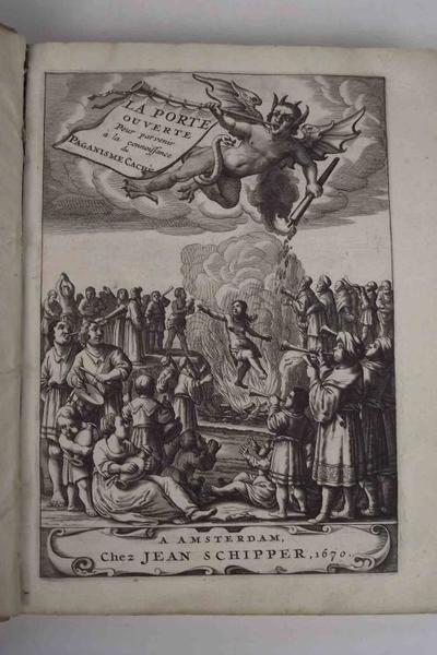 La porte ouverte, pour parvenir à la connoissance du Paganisme …