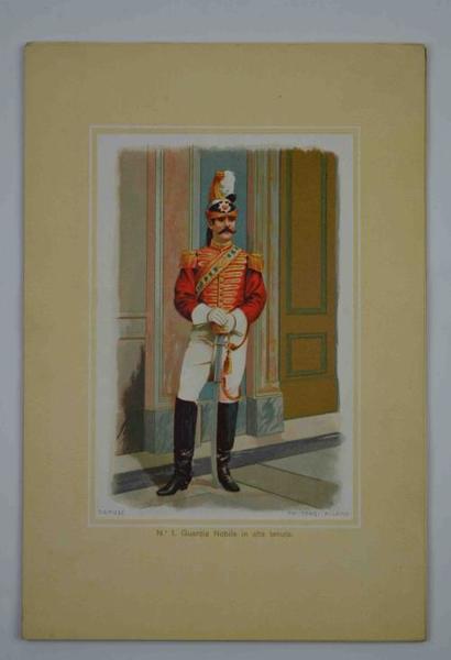 Costumi della corte militare pontificia.