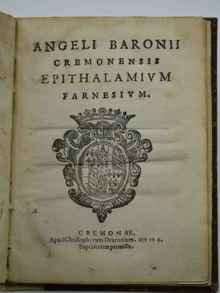 Epithalamium farnesianum.
