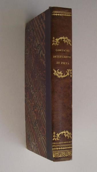 Le istituzioni di pietà che si esercitano in Roma con …