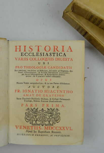 Historia ecclesiastica variis colloquiis digesta ubi pro theologiae candidatis... Opus …