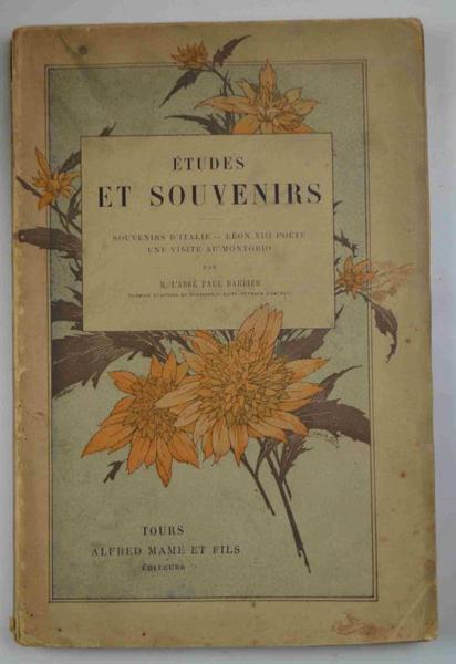 Etudes et souvenirs. Souvenirs d'Italie - Léon XIII poète - …