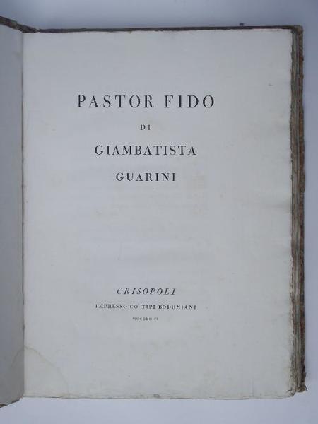 Pastor Fido…