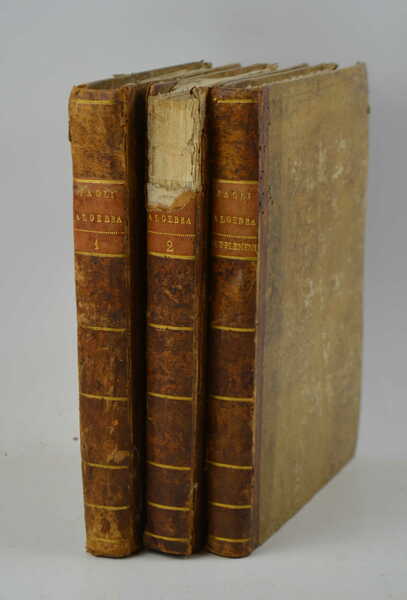 Elementi di algebra… Terza edizione con correzioni e giunte dell'autore.