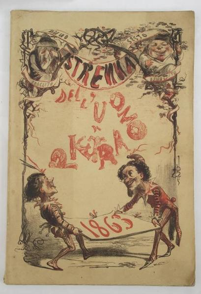 Strenna dell'uomo di pietra pel 1863. Anno sesto.